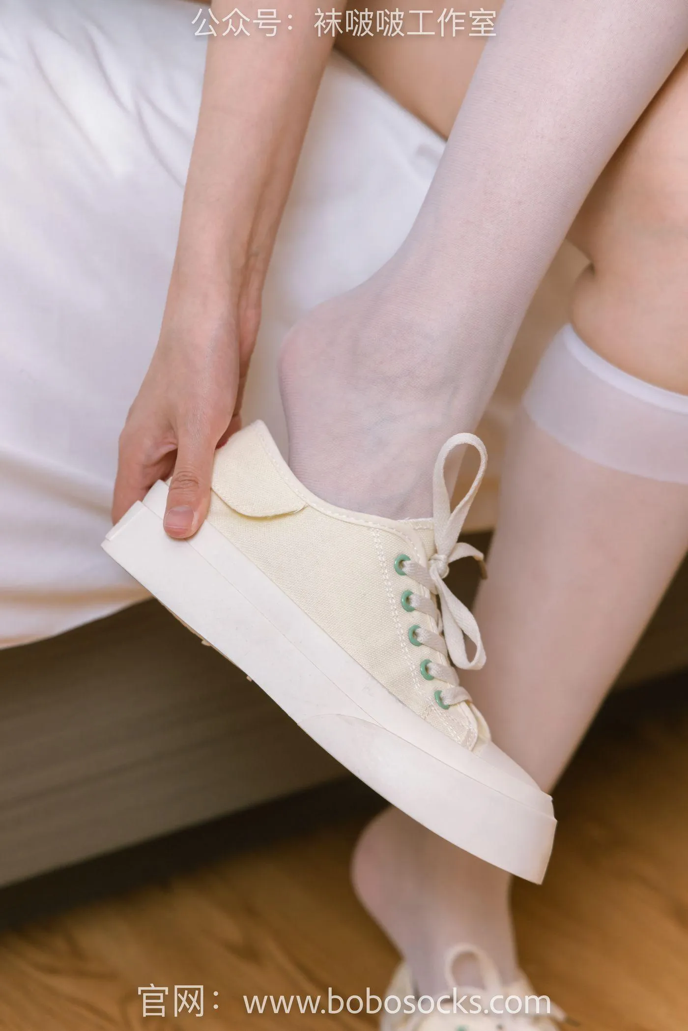 [BoBoSocks袜啵啵]NO.095 小安-板鞋、小腿丝袜 [140P]插图1